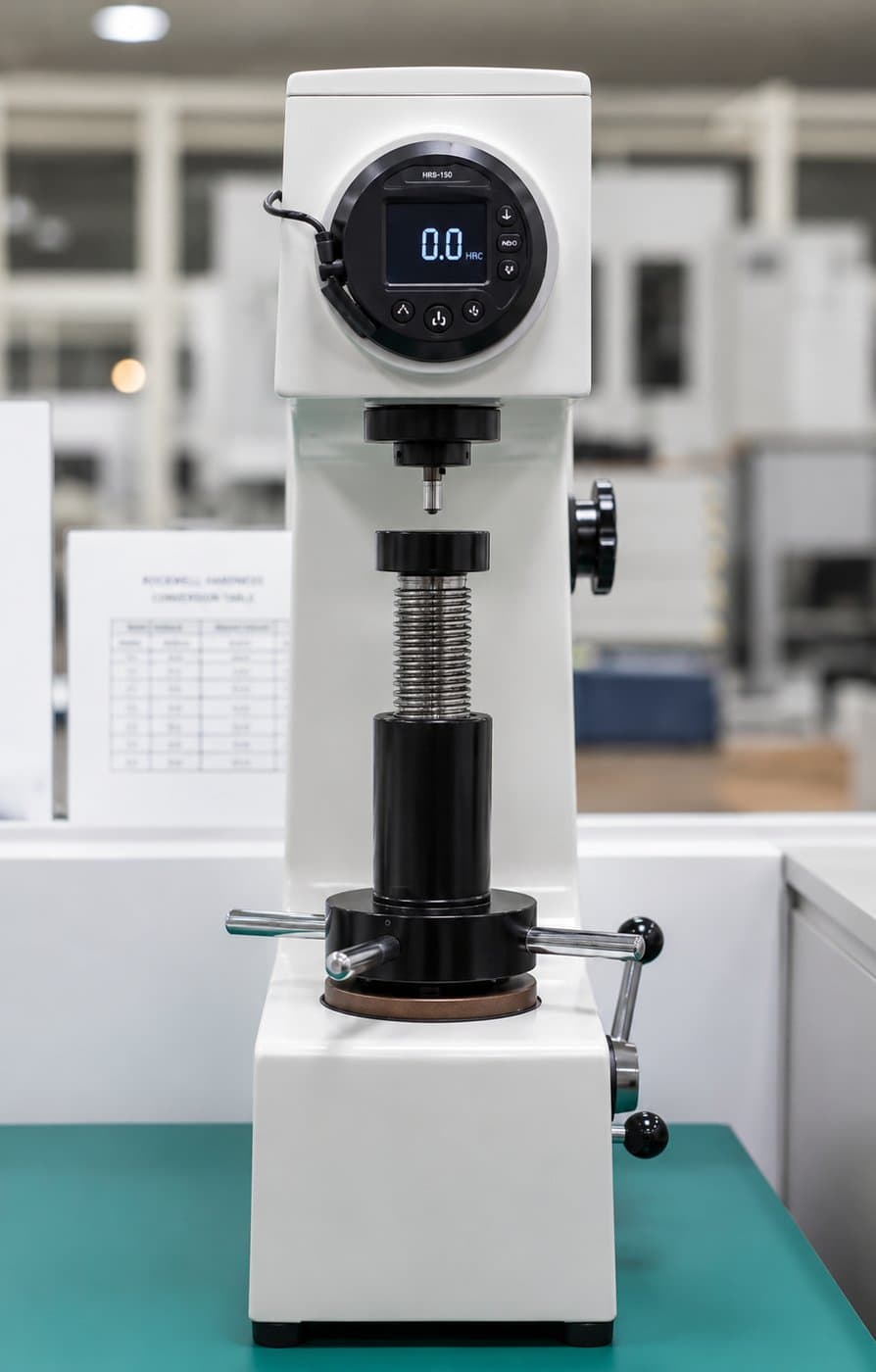 Mikrometry hardness tester for heat-treated parts